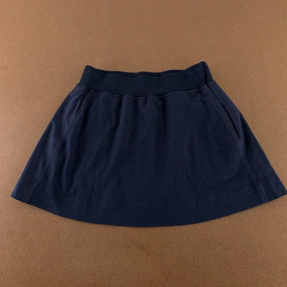Sundays Women's Size Small Navy French Terry Pull On Pocketed Becca Skirt NWT - Picture 7 of 11